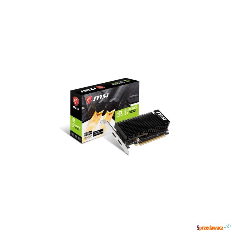 MSI GeForce GT 1030 2GHD4 LP OC - Karty graficzne - Płock
