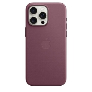 Etui Apple FineWoven na iPhone 15 Pro Max MagSafe rubinowa morwa