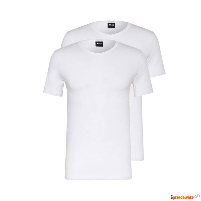 
T-shirt męski Hugo Boss 50495251 100 biały 2-pack - Bluzki, koszulki - Mysłowice