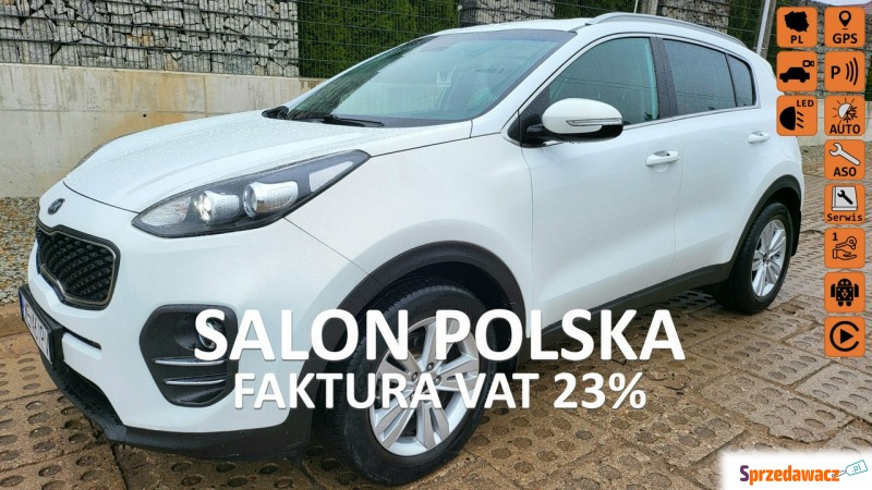Kia Sportage  SUV 2017,  1.6 benzyna - Na sprzedaż za 56 910 zł - Białystok