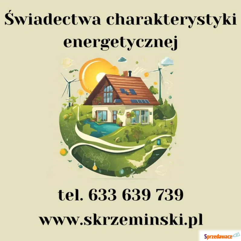 Świadectwo charakterystyki energetycznej, cer... - Pozostałe artykuły do... - Poznań