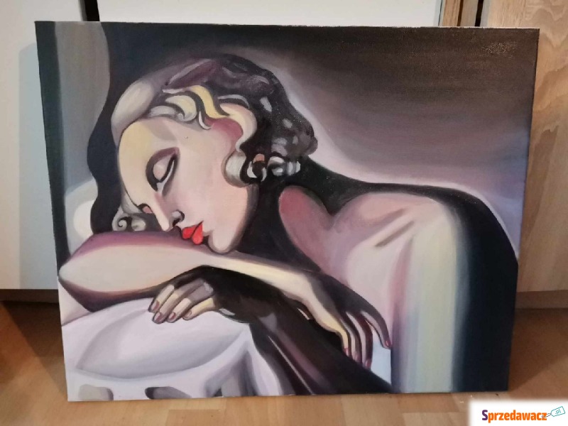 Sprzedam obraz Tamara Łempicka Śpiąca - Obrazy - Chocianowice