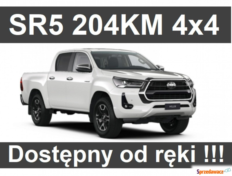 Toyota Hilux - 2,8 204KM 4x4 SR5 Automat  Dos... - Samochody osobowe - Szczecinek