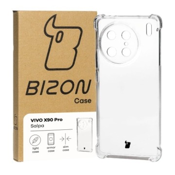 Elastyczne etui Bizon Case Salpa do Vivo X90 Pro, przezroczyste