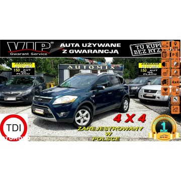 Ford Kuga - 4x4 Najlepszy 2,0 TDCI ,FULL Opcja,Zadbany z GWARANCJĄ,Możliwa Zamiana