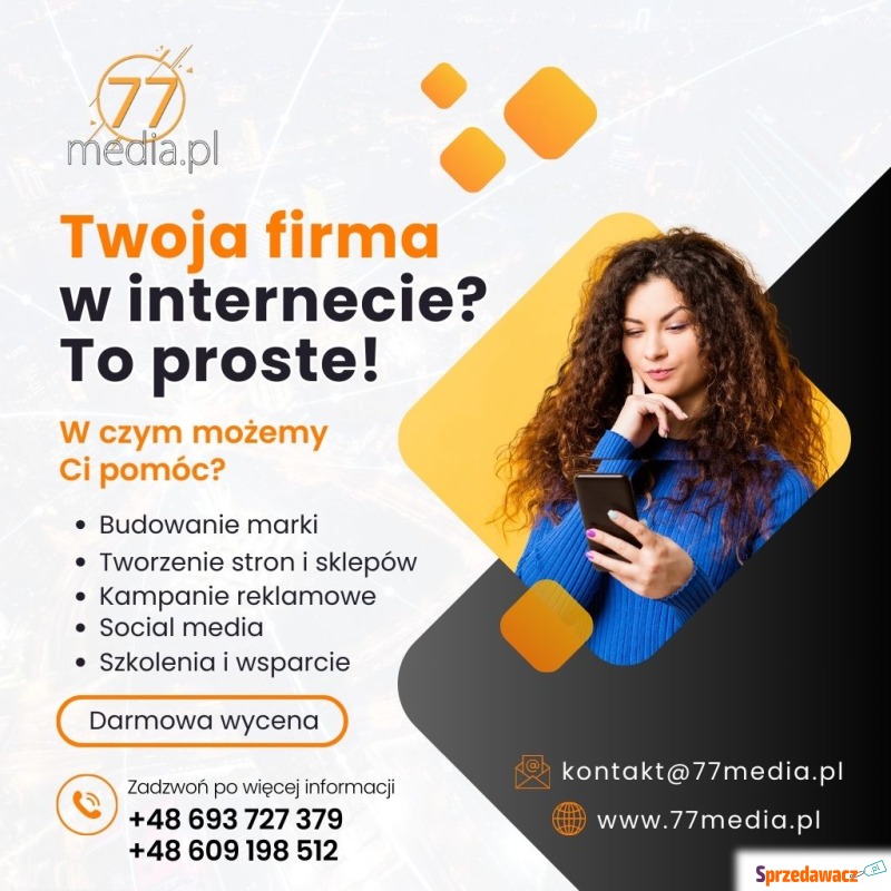 Zbuduj silną markę w sieci z naszą firmą - sp... - Usługi graficzne, Internet - Wrocław