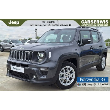 Jeep Renegade - Altitude e-Hybrid MHEV 1.5 130KM DCT7 |Pak. Tech i Zimowy|Grafit|MY24