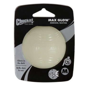 Chuckit! Max Glow Ball świecąca piłka dla psa -  Śr. 6,5 cm
