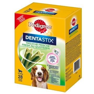 Pedigree DentaStix Fresh - Dla średnich psów, 1440 g, 56 szt.