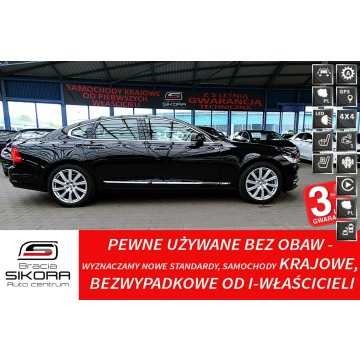 Volvo S90 - INSCRIPTION+Kamera 360 4x4 3Lata GWAR I-wł Kraj Bezwypa D5 235KM F23%