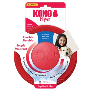 KONG Flyer frisbee dla psa - S: Ø 18 cm