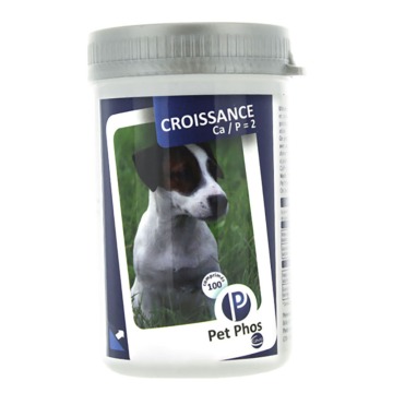 Pet-Phos Growth Ca/P=2 dla psów - 2 x 100 tabletek