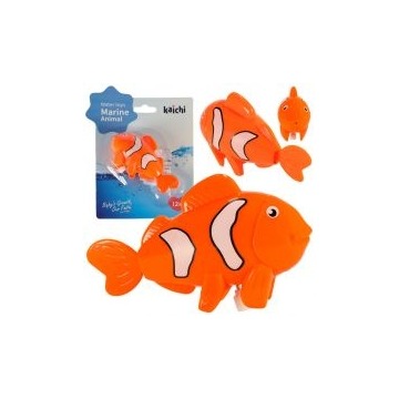  Zabawka do kąpieli nakręcana ryba pomarańczowa 
