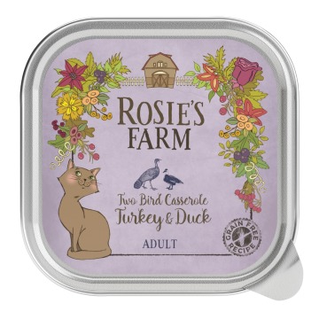 Pakiet Rosie's Farm Adult, 32 x 100 g - Indyk i kaczka