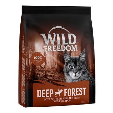 2 + 1 gratis! Wild Freedom, karma sucha dla kota, 3 x 400 g - Adult 