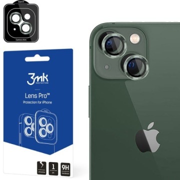 Osłona na aparat 3mk Lens Protection Pro 1 zestaw dla iPhone 15, zielone