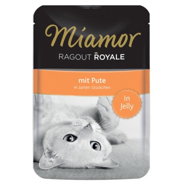 Megapakiet Miamor Ragout Royale w galarecie, 22 x 100 g - Indyk