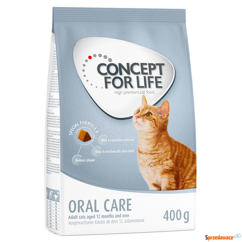 Concept for Life Oral Care - 400 g - Karmy dla kotów - Krupniki