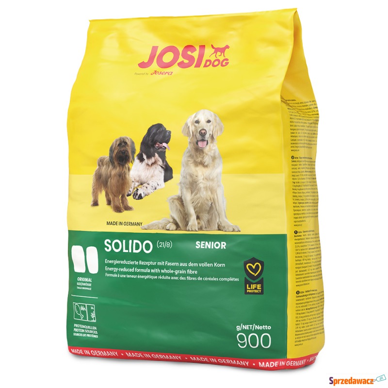 JosiDog Solido Senior - 5 x 900 g - Karmy dla psów - Nowy Dwór Mazowiecki