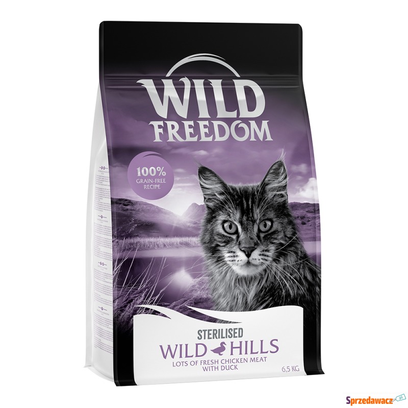 Wild Freedom Adult "Wild Hills" Sterilised, kaczka... - Karmy dla kotów - Inowrocław