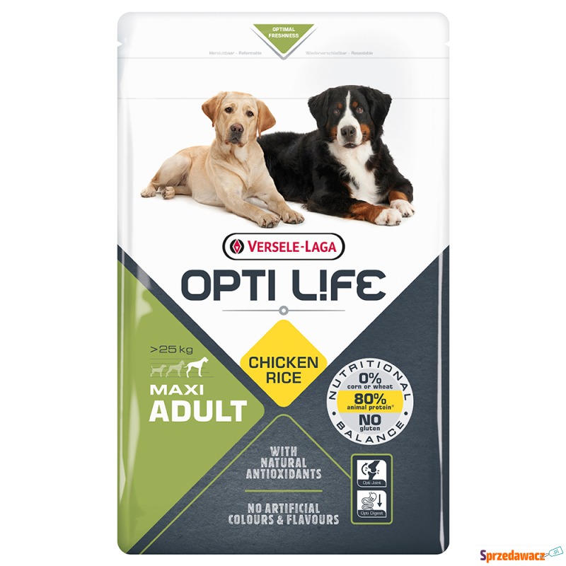 Opti Life Adult Maxi - 2 x 12,5 kg - Karmy dla psów - Wodzisław Śląski