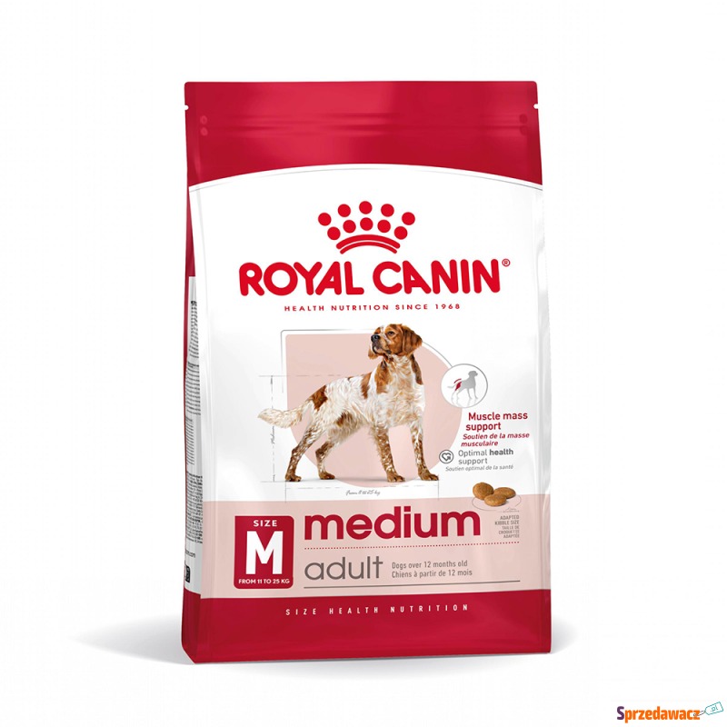 Royal Canin Medium Adult - 2 x 15 kg - Karmy dla psów - Orzesze