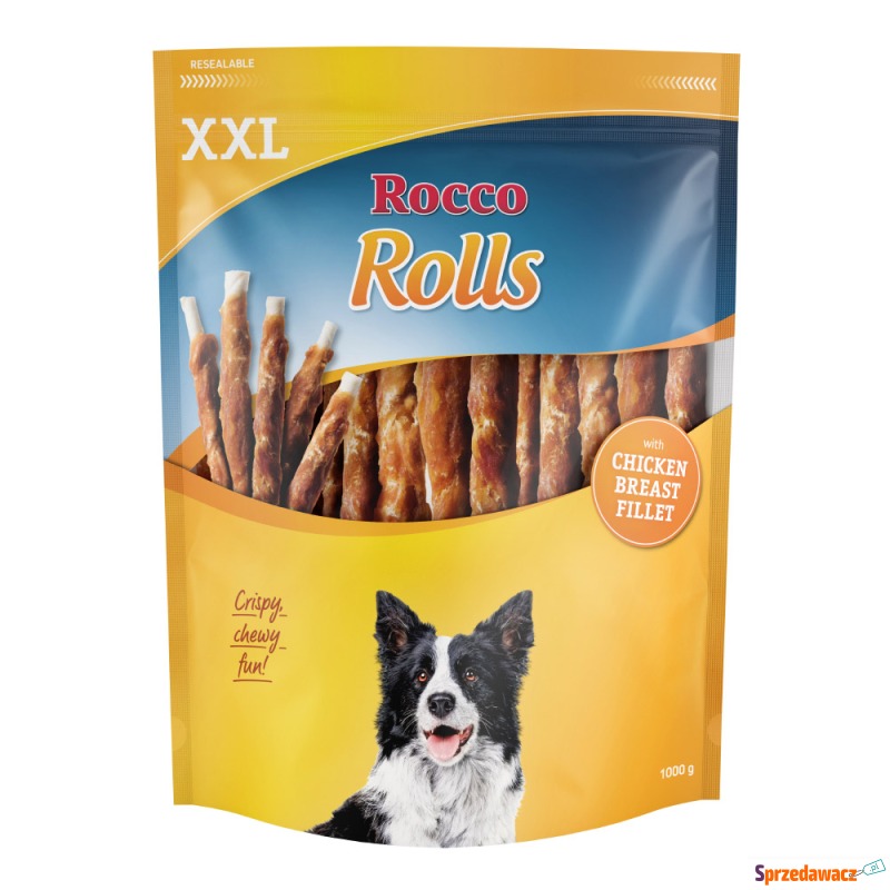 Rocco Rolls XXL pałeczki do żucia - Filet z p... - Przysmaki dla psów - Słupsk