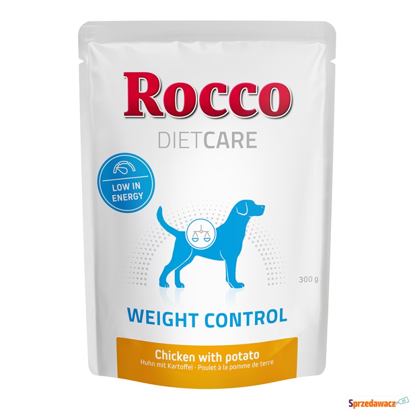 Rocco Diet Care Weight Control, kurczak z zie... - Karmy dla psów - Inowrocław
