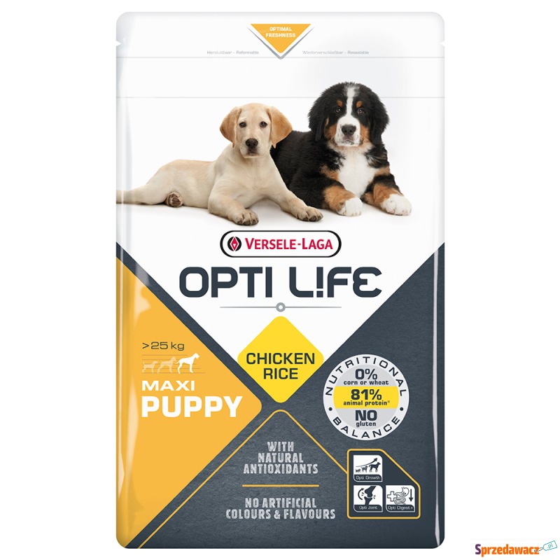 Opti Life Puppy Maxi - 2 x 12,5 kg - Karmy dla psów - Łódź