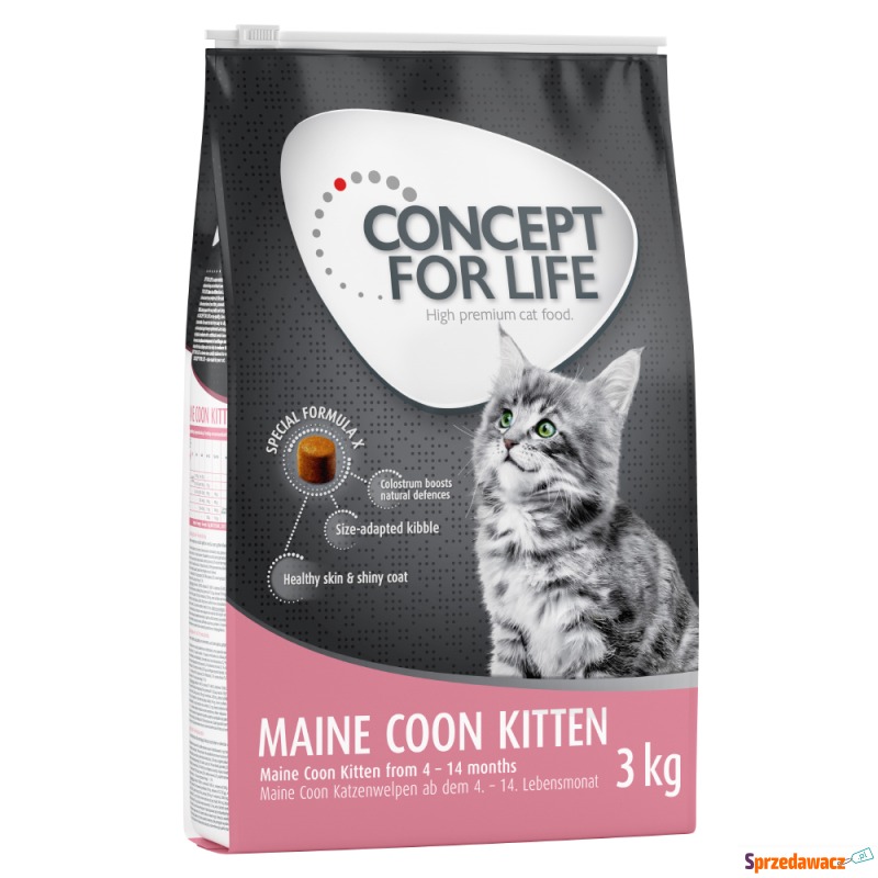 Concept for Life Maine Coon Kitten - Ulepszona... - Karmy dla kotów - Płock