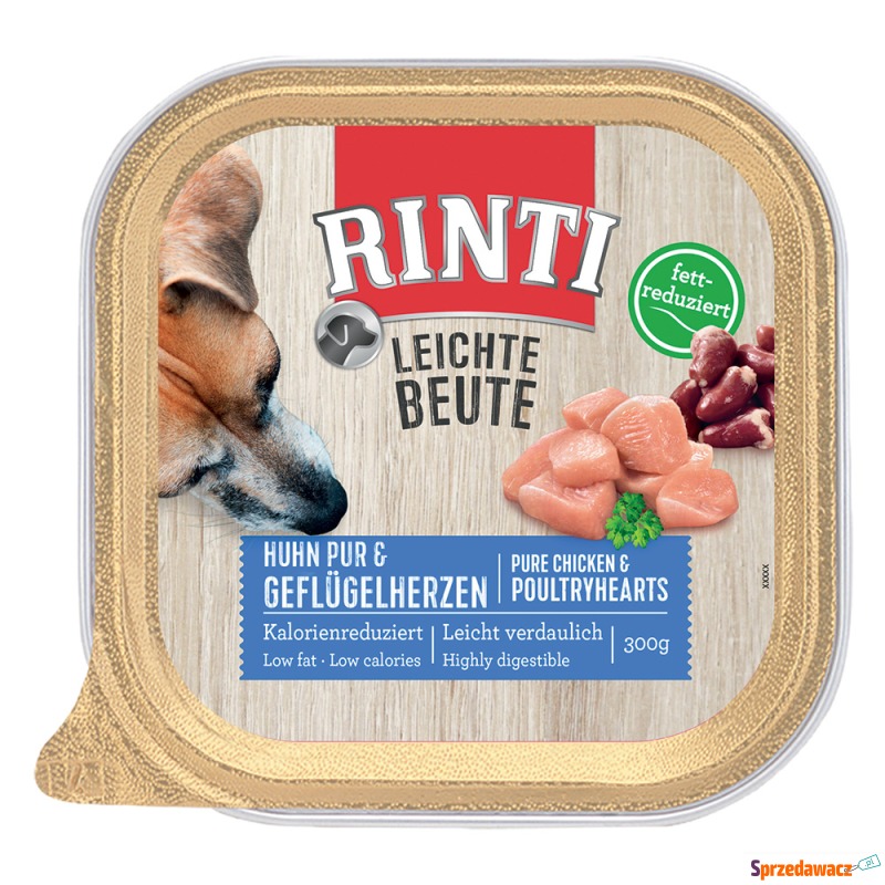 RINTI Leichte Beute, 9 x 300 g - Kurczak i serca... - Karmy dla psów - Inowrocław