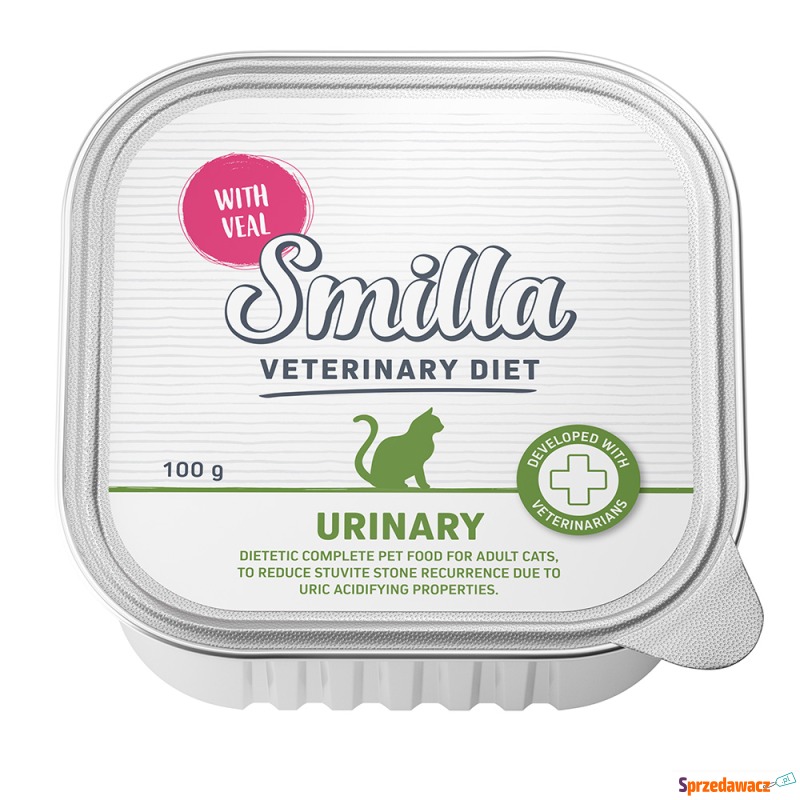 Smilla Veterinary Diet Urinary, cielęcina - 8... - Karmy dla kotów - Zielona Góra