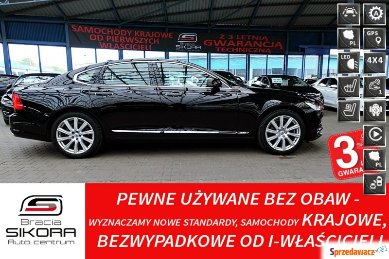 Volvo S90  Sedan/Limuzyna 2018,  2.0 diesel - Na sprzedaż za 139 900 zł - Mysłowice