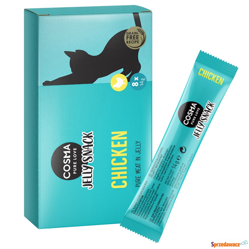 Korzystny pakiet Cosma Jelly Snack, 24 x 14 g... - Przysmaki dla kotów - Reguły