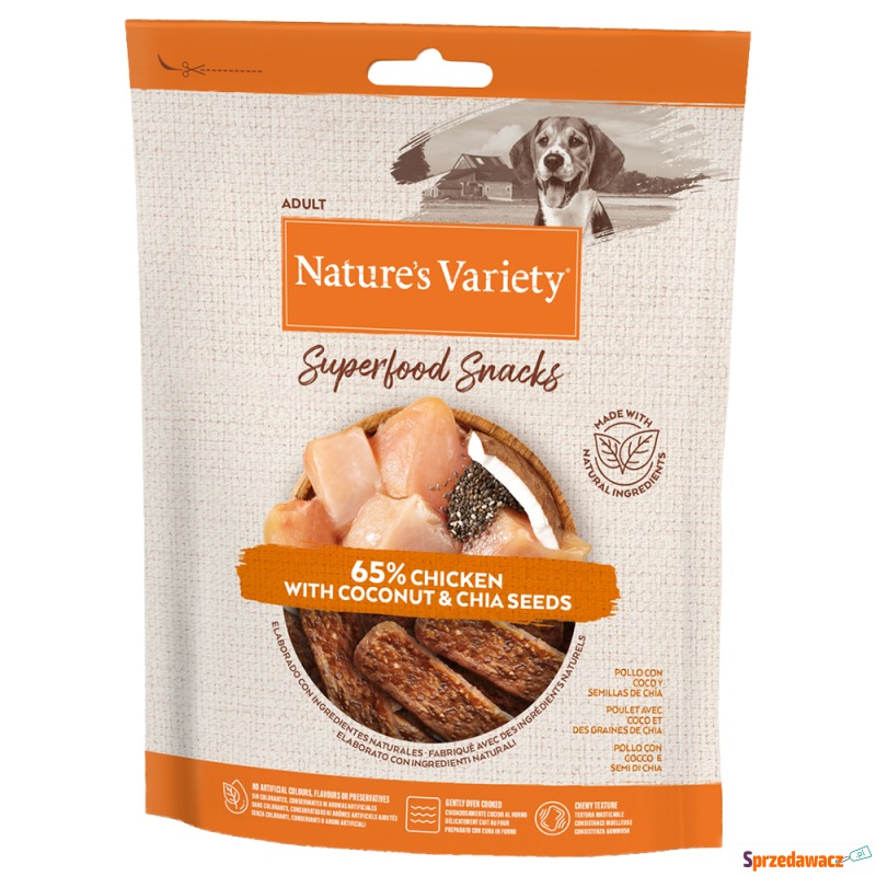 Nature's Variety Superfood Snacks - Kurczak, 2... - Przysmaki dla psów - Gdynia