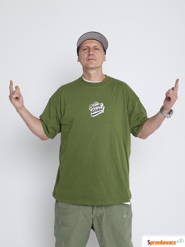 Koszulka Z Krótkim Rękawem Serum Global Mini Khaki - Bluzki, koszulki - Szczecinek