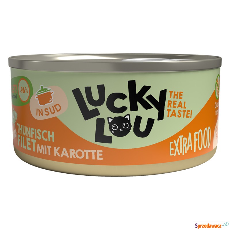 Lucky Lou Extrafood Filet w Bulionie 18 x 70 g... - Karmy dla kotów - Poznań