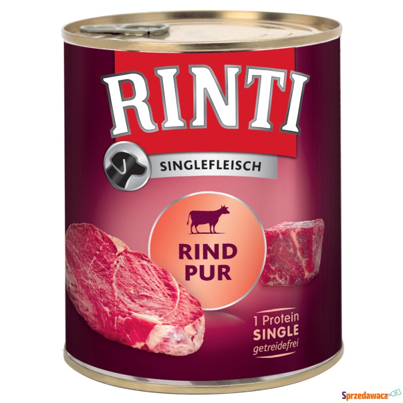 Megapakiet RINTI Singlefleisch, 24 x 800 g -... - Karmy dla psów - Stargard Szczeciński