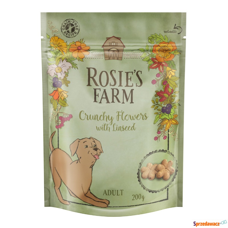Rosie's Farm Snacks Adult "Crunchy Flowers" -... - Przysmaki dla psów - Łódź