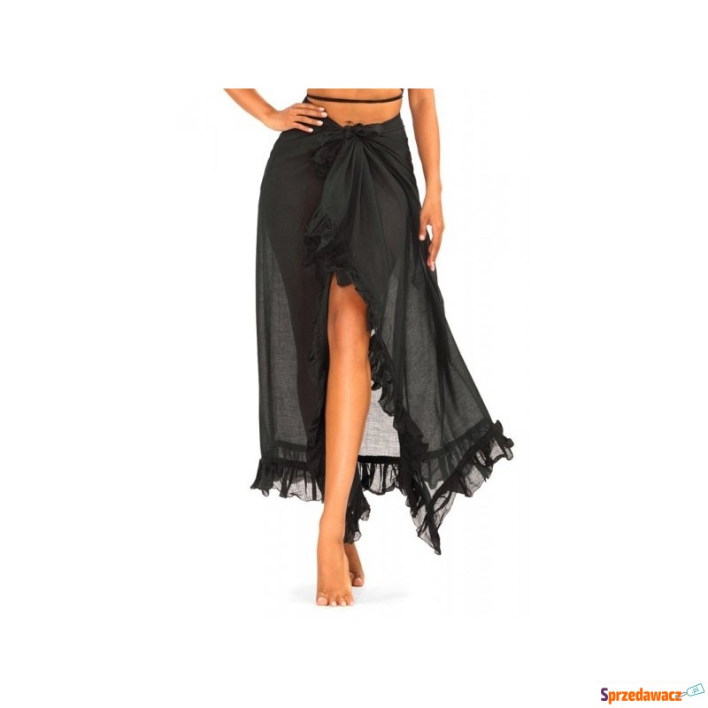 Pareo plażowe Self 16 D96CH 2 czarne