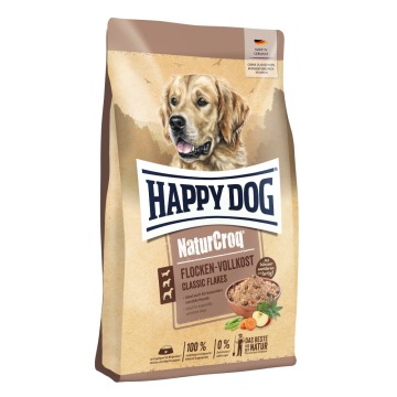 Happy Dog Premium NaturCroq Flocken Vollkost, płatki zbożowe - 2 x 1,5 kg
