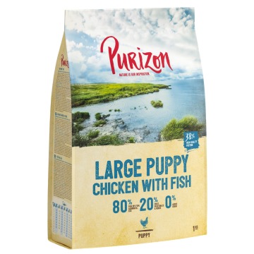 Purizon Large Puppy dla psa, kurczak i ryba, bez zbóż - 1 kg