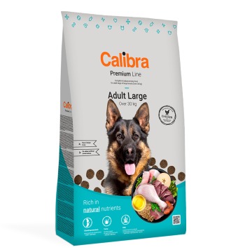 Calibra Dog Premium Line Adult kurczak dla dużych ras - 12 kg