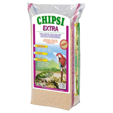 Chipsi Extra podłoże z trocin bukowych - 15 kg, ziarna średnie