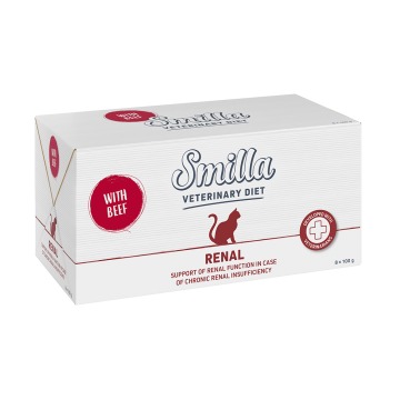 Smilla Veterinary Diet Renal, wołowina - 24 x 100 g
