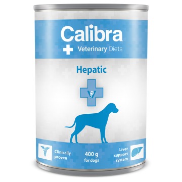 Korzystny pakiet Calibra Veterinary Diet Dog Hepatic, 12 x 400 g - Kurczak