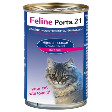 Korzystny pakiet Feline Porta 21, 12 x 400 g - Kurczak w sosie własnym