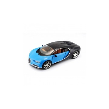 Model kompozytowy Bugatti Chiron niebiesko-czarny Maisto