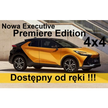 Toyota C-HR - Nowa 4x4 197KM ExecutivePremiere Edition Super Cena od ręki 1923 zł