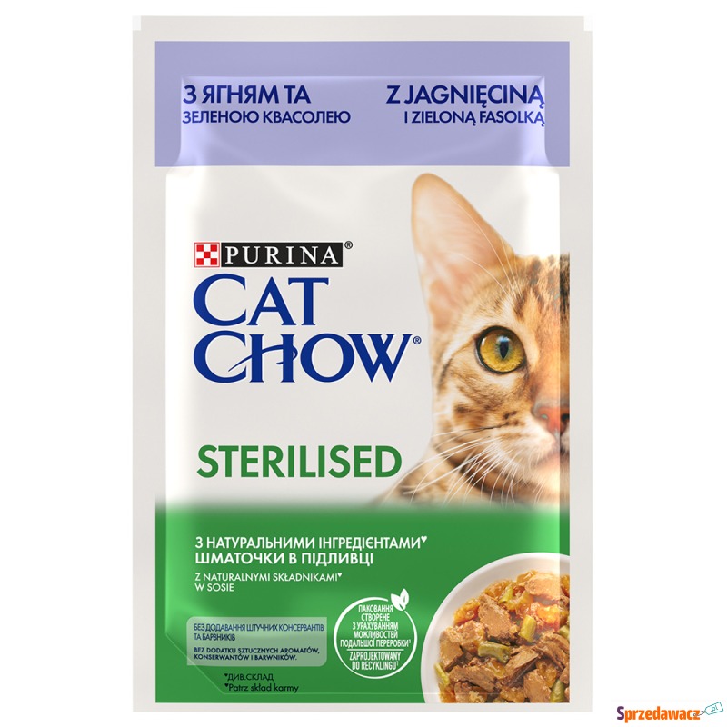 Korzystny pakiet Cat Chow 52 x 85 g - Sterilised... - Karmy dla kotów - Warszawa